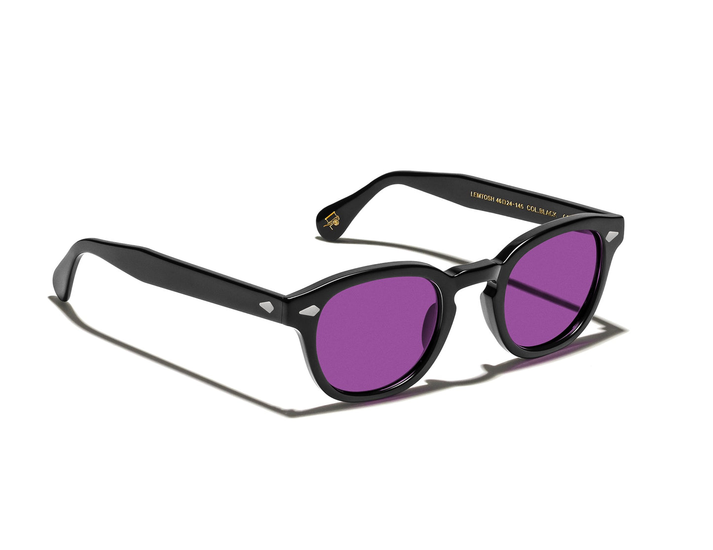 Lunettes de soleil Moscot - Lemtosh Black Custom Made Tints